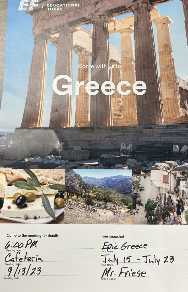 Greece Meeting Details